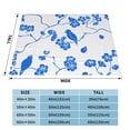 thumbnail image 6 of Nature Birds Seamless Throw Blanket, Super Soft Anti-Pilling Flannel Bed Blankets, 60"x50", 6 of 8