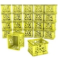 thumbnail image 1 of Storex micro caisse, jaune, lot de 18, 1 of 3