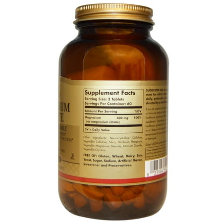 Best Solgar - Magnesium Citrate (120 Tablets) deal Best Solgar - Magnesium Citrate (120 Tablets) deal