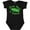 AB-Black, variant on Inktastic Give Peas a Chance. Boys or Girls Baby Bodysuit