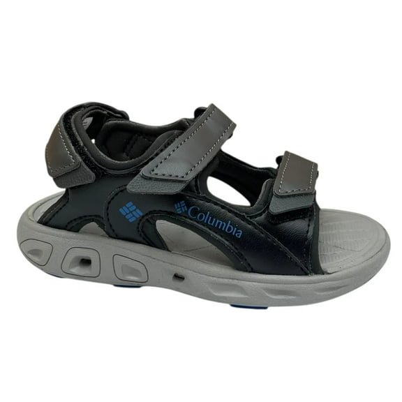 Columbia Techsun Toddler Boys Adjustable Sandals Size 10 Dark Gray-Blue Open Toe
