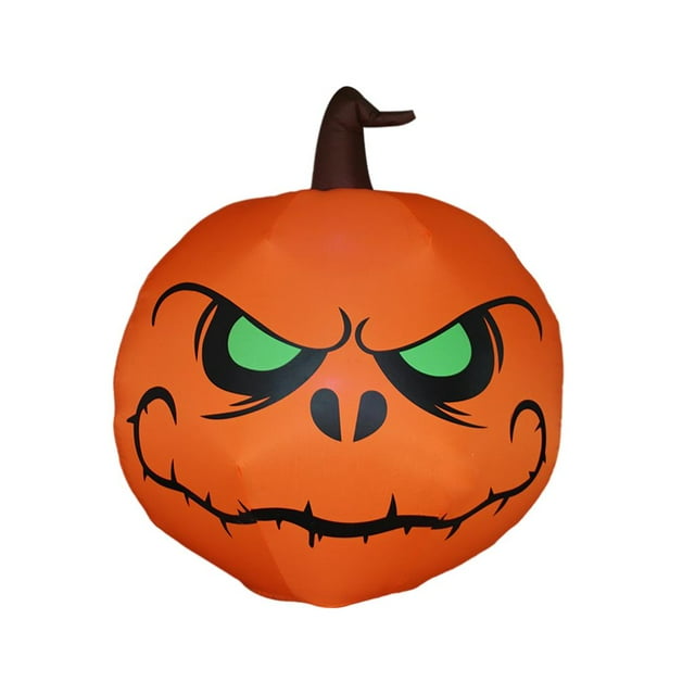 Decoración inflable Yuyangstore Calabaza Aterradora Halloween Patio Césped Enchufe