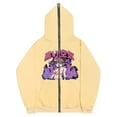 thumbnail image 1 of Sudaderas Y2K de chica oscura europea y americana para hombres y mujeres, sudaderas con capucha góticas para parejas, sudadera de Cremallera larga Harajuku, 1 of 4