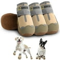thumbnail image 1 of Zapatos para perros Hcpet impermeables y antideslizantes para perros grandes, color caqui, 1 of 6