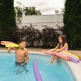thumbnail image 5 of Big Joe Super Swim Noodle 20 Pack Pool Noodles, Assorted Coral, Purple, Yellow Foam, 4 feet, 50"L x 3"W x 3"H each, 5 of 6