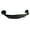 Black, variant on Kingston Brass GBS1854CS1 Meridian 18" Grab Bar with Shelf, Polished Chrome