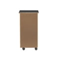 thumbnail image 5 of Linon Cary 6-Drawer Rolling Storage Cart, Black, 5 of 28