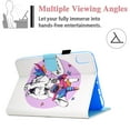 thumbnail image 5 of Allytech Wallet Case for iPad Mini 6 Cover[8.3 inch 2021 Release], Auto Wake Sleep Magnetic Closure Soft TPU Back Shockproof Protective PU Leather Stand Case with Pen Holder/Card Slot, Unicorn Dog, 5 of 7