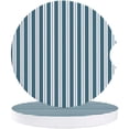 thumbnail image 1 of RYLABLUE Simple Stripe Pattern Set of 6 Car Coaster for Drinks, Absorbent Ceramic Stone Coasters Cup Mat with Cork Base for Home Kitchen Room Coffee Table Bar Decor, 1 of 5