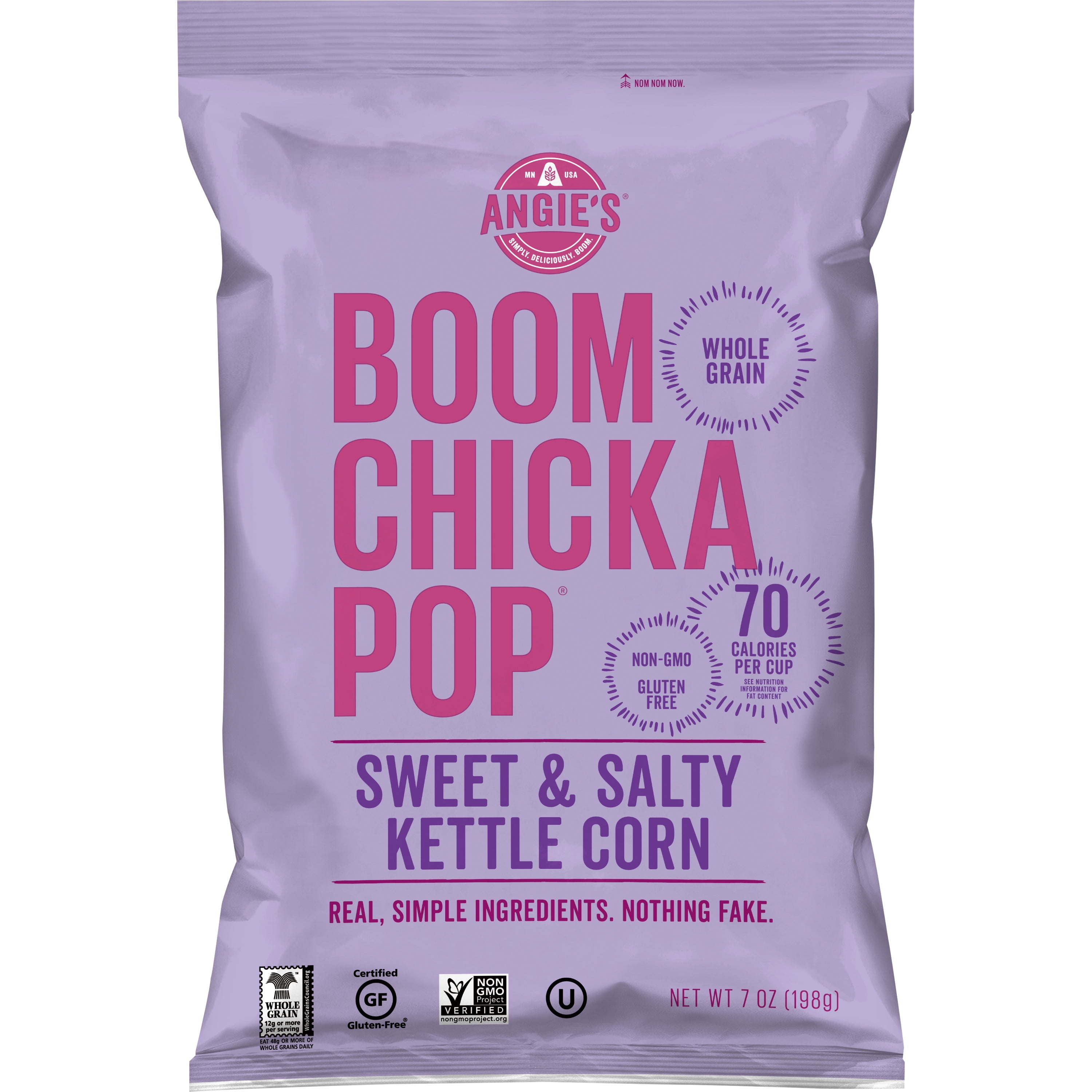 Angie's BoomChickaPop Sweet & Salty Kettle Corn Popcorn, PrePopped