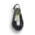 thumbnail image 2 of FLORAL Emely Women's Wide Width Evening Dress Shoes for Wedding, Prom, Dinner BLACK 11, 2 of 6