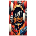 thumbnail image 3 of Racing Cars Birthday Banner Trophy Balloon Fire for Kids Party Indoor Celebration Event Decoration, 3 of 8