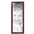 thumbnail image 2 of ArtToFrames 11" x 31" Cherry Picture Frame, 11x31 inch Red MDF Poster Frame (WOM-4333), 5 Pack, 2 of 8