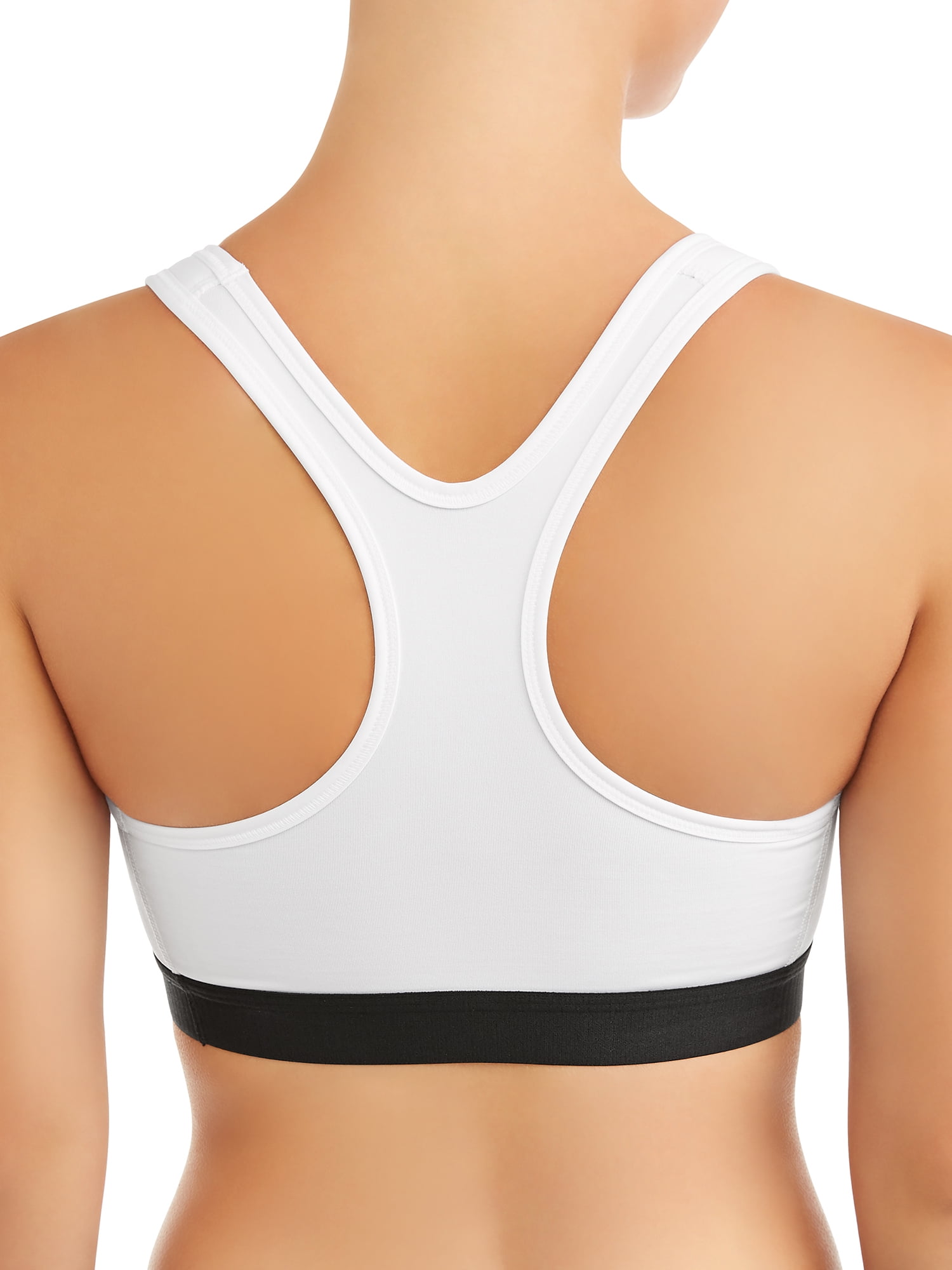 Avia Racerback Sports Bra for Women, Medium Support, S-3XL, 2-Pack