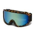 thumbnail image 1 of Lunettes de Ski Colorées, Grand Cadre Coupe-Vent Sable Éblouissant Polarisé Double Couche Anti-Buée pour la Randonnée et le Ski, pour l'Extérieur, 1 of 6