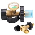 thumbnail image 2 of Cergrey Propane Tank Adapter Luminous US Standard Thread Propane Tank Valve For Desktop Grill For Wild Camp, 2 of 8