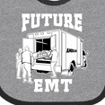 thumbnail image 4 of Inktastic Future EMT Ambulance Boys or Girls Baby Bib, 4 of 4