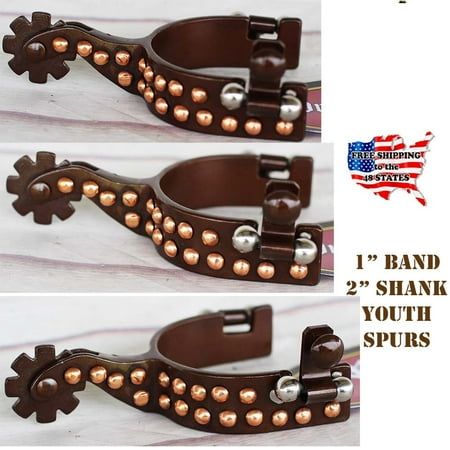 Horse Riding Spurs - Horse Western Show Riding Wear Shoes Antique Steel Boot Spurs 75177968
