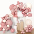thumbnail image 4 of Kit de arco de guirnalda de globos Archloon de 156 piezas en rosa empolvado para fiesta, 4 of 5