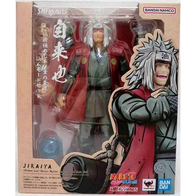 Naruto Shippuden 6 Inch Action Figure S.H.Figuarts - Jiraiya Sage Mode Set