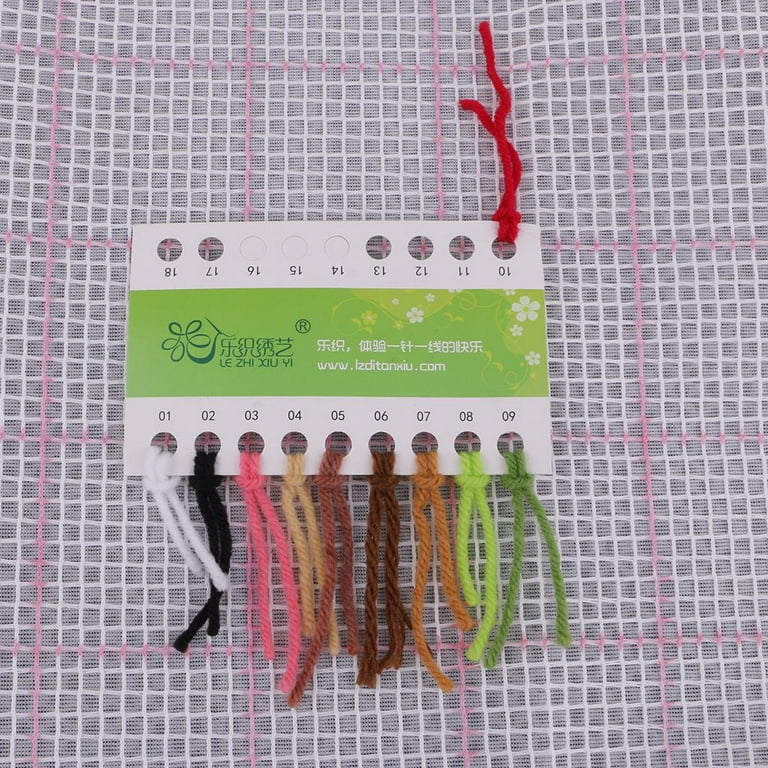 Gazechimp Latch Hook Rug Kits DIY Crochet Yarn Rugs Hooking Craft Kits with  Color Preprinted Pattern Design for Adults Kids - Owl Crochet Carpet