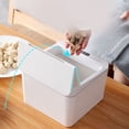 thumbnail image 2 of Desktop Smart Sensor Trash Waste Can Multifunctional Electric Induction Storage Bin for Desktop Car, 2 of 5