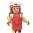 thumbnail image 4 of Doll Accessories Educational House Cleaning & Cooking Pretend Toy for 18'' Dolls, 4 of 10