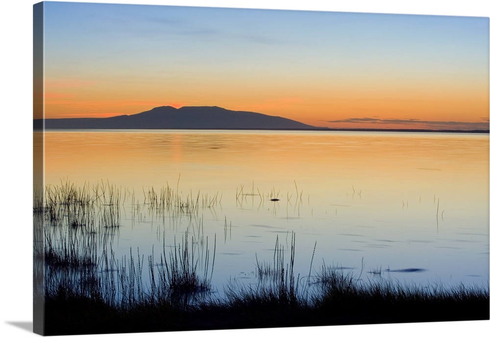 Great BIG Canvas | &ldquo;Sunset over Mount Susitna Sleeping Lady across