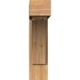thumbnail image 2 of Ekena Millwork 7 1/2"W x 30"D x 30"H Thorton Block Smooth Bracket w/ Offset Brace, Western Red Cedar, 2 of 25