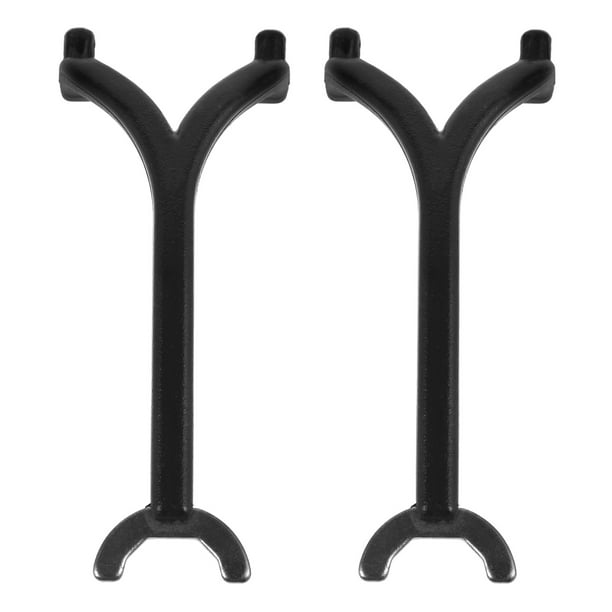 WASHWEPE 1Par Soporte Oscilante Para De Fácil De Instalar Para Uso En Casa Color Negro
