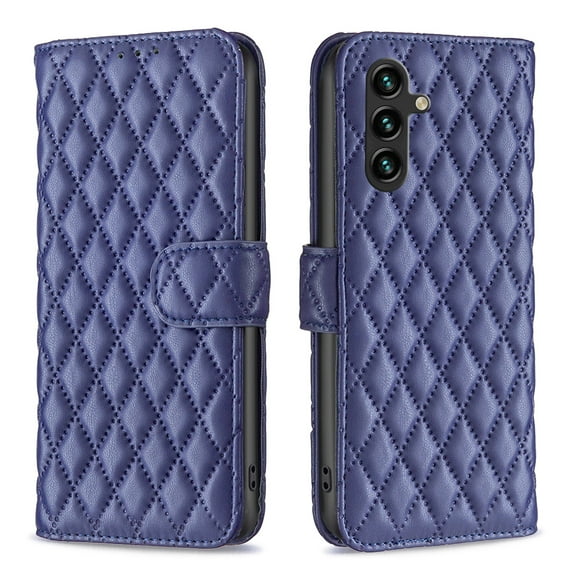 Phone Case for Samsung Galaxy A14 5G Wallet PU Leather Case with Card Slots Kickstand Shockproof Magnetic Flip Cell Phone Cover, Blue