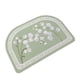 thumbnail image 2 of Alfombrilla de baño con forma de campana de viento simple y absorbente de diatomeas con diseño de orquídeas, alfombrilla antideslizante para puerta de baño, alfombra para lavabo de baño, 2 of 5