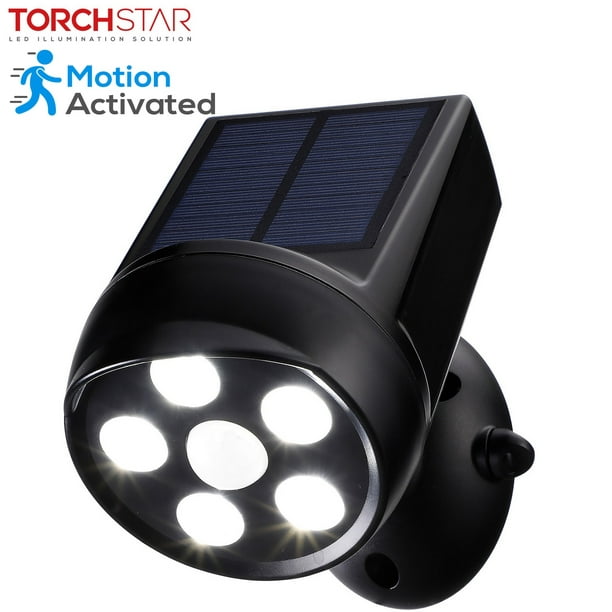 Torchstar Outdoor Led Solar Motion, Solar Powered Night Beam Outdoor Security Light