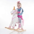 thumbnail image 2 of Happy Trails Bella The Rocking Unicorn Rock On, 2 of 2
