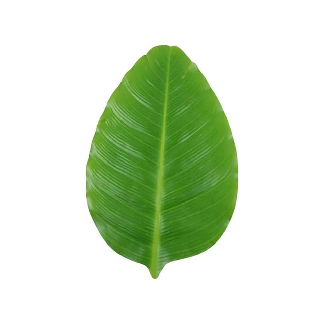4 Pieces Simulation Banana Leaves Fashion Home Garden Accessory And Sturdy Materials