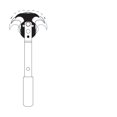 thumbnail image 2 of Extractor de retenes Lisle 56650 con cabezal ajustable de 5 posiciones, 2 of 2