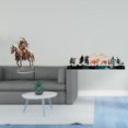 thumbnail image 2 of Escultura Decorativa De Acrílico Con Forma De Ciervo Y Caballero Para Centro De Mesa, Ideal Para El Hogar, Jardín, Valla, Exterior, Interior, Porche, Regalo Decorativo Impermeable., 2 of 8