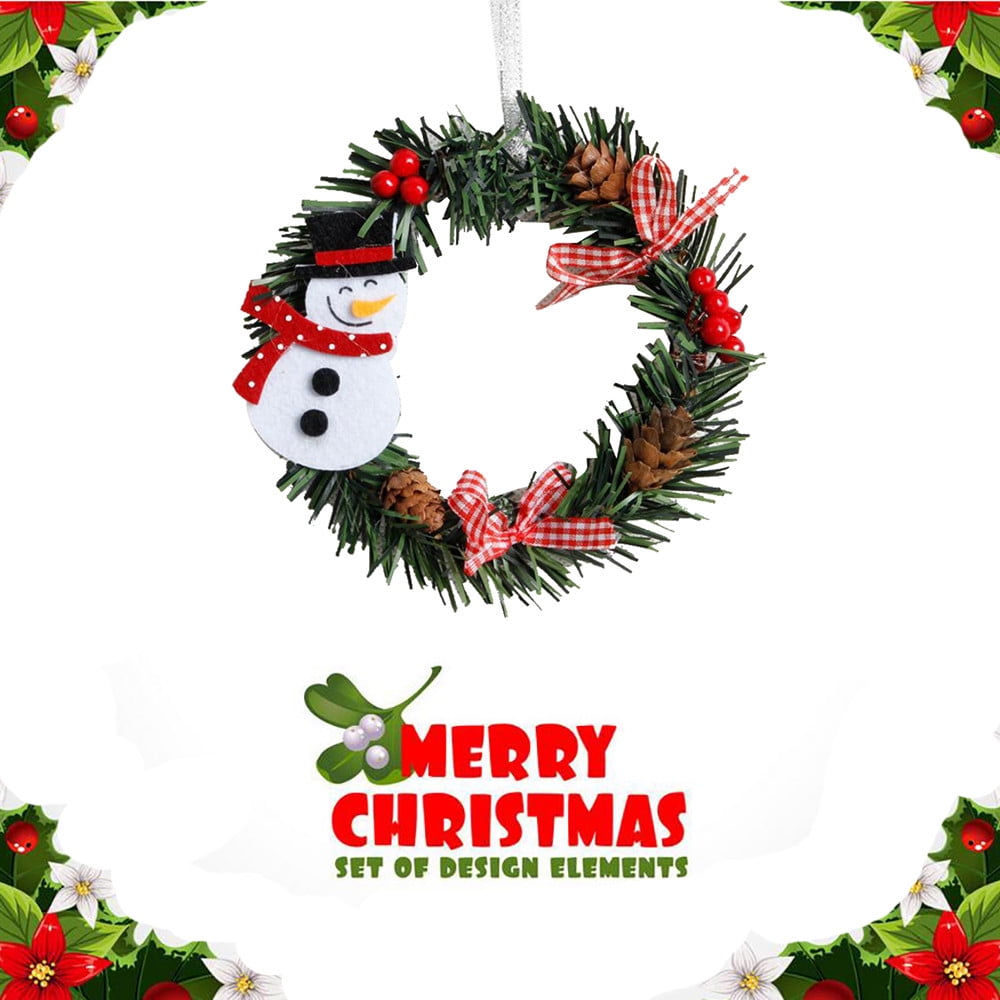 mini christmas garland