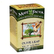 Organic Yerba Mate Olive Leaf, 20 Bags, Pack of 2