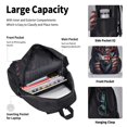 thumbnail image 4 of Balery Modern USA Deer Head Mochila Escolar 3 en 1 para Niños - Mochila Resistente con Lonchera Térmica y Estuche - Mochila Escolar para Niños y Niñas, 4 of 7