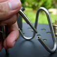 thumbnail image 4 of predolo Stainless Steel Alcohol Burner Support Stable Triangular Structure Alcohol Burner Pot Stand High Temperature Resistant Camping Cookware, 4 of 10