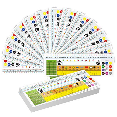 30 Pieces Desk Nameplates Self Adhesive Name Tags Desk Plates for