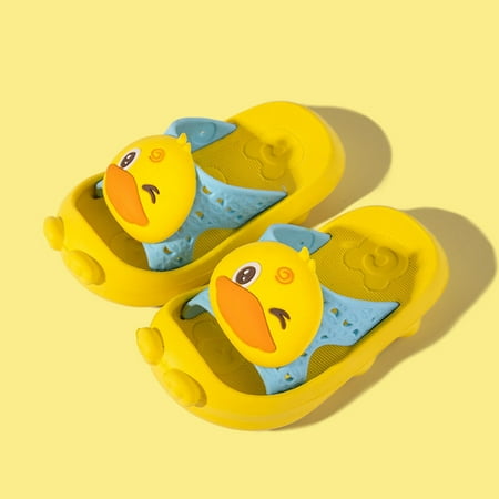 

THE WILD Comfortable Fashion Baby Boys Girls Cartoon Non-Slip Slippers Shower Slipper EVA Soft Sole Slippers