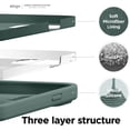 thumbnail image 5 of FYBTO Compatible with iPhone 13 Pro Max Case, Liquid Silicone Case, Full Body Screen Camera Protective Cover, Shockproof, Slim Phone Case, Anti-Scratch Soft Microfiber Lining, 6.7 inch (Stone), 5 of 5