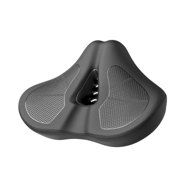 Sillín de bicicleta con función de absorción de impactos para hombres y mujeres, apto para bicicletas de montaña, bicicletas de carretera y bicicletas