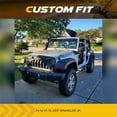 thumbnail image 3 of AMERICAN MODIFIED Front Grille with Lights for 07-18 Jeep Wrangler JK, 3 of 13
