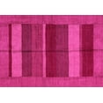 thumbnail image 1 of Ahgly Company Indoor Rectangle Abstract Pink Modern Area Rugs, 8' x 10', 1 of 4
