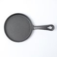 thumbnail image 5 of HAWOK Mini plancha redonda de hierro fundido, sartén para crepé de 5 pulgadas, sartén pre-sazonada, juego de 6, 5 of 5