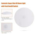 thumbnail image 3 of Facon 4-1/2'' LED RV Puck Light Super Slim Under Cabinet Light, 2-Packs Surface Mount Ceiling Dome Light with Push Switch, 12V DC Interior Light for RV Camper Trailer, 3 of 8