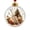 M, variant on Clear Christmas Ball Ornament Musical Instrument Mini Winter Scene Glowing LED Hanging Bauble Festive Holiday Keepsake Decoration Gift for Xmas Tree Home Party